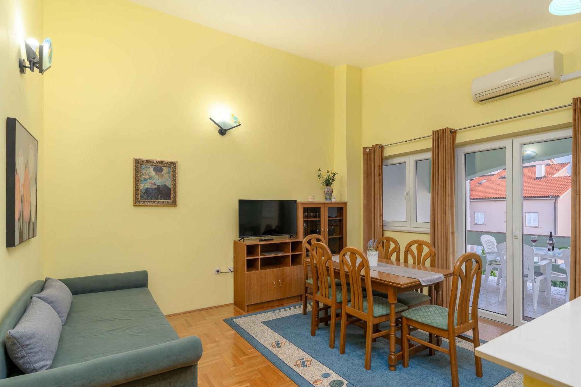 Apartments Jasna Novalja Bagian luar foto